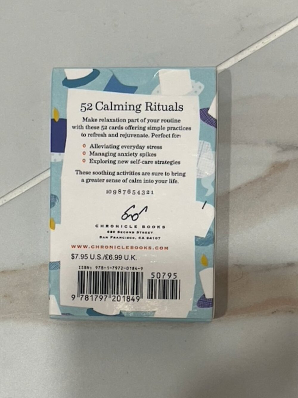 52 Calming Rituals Card Set - Picture 2 of 3